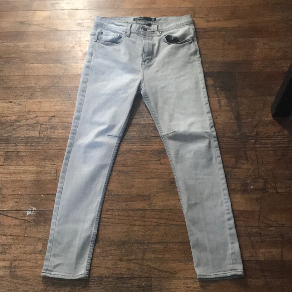 Gray pants